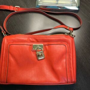 Nine West Burnt orange bag Like new
